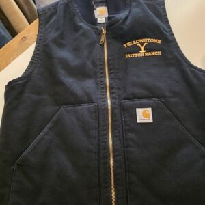Carhartt Men's Size Small Yellowstone Dutton Ranch Themed Vest